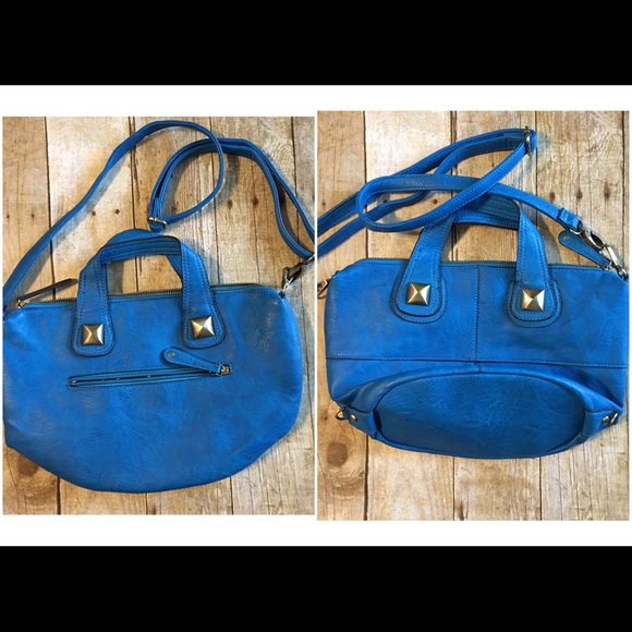 Free people blue crossbody bag - Picture 5 of 8